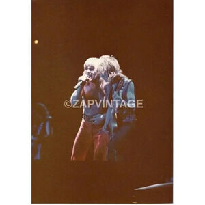 Vtg 1980s Ozzy Osbourne On Stage / Concert Tour Preforming Music Photo #2901